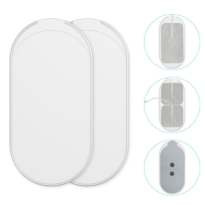 SIMUSI Electrodes Pads Holder, Tens Unit Pad Organizer - Fits 2x2 and 2x4 Inch Pads, 2 Pieces